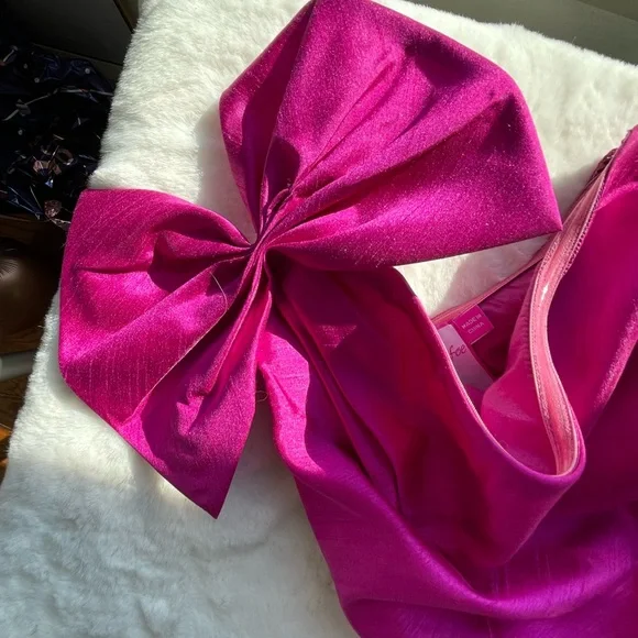 Womens shatung silk party dress - Picture 2 of 6